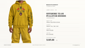 Offshore Team Pullover Hoodie — Mustard / Navy / Red / Gold