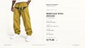 Heritage Wing Jogger — Mustard / Navy / Red / Ivory
